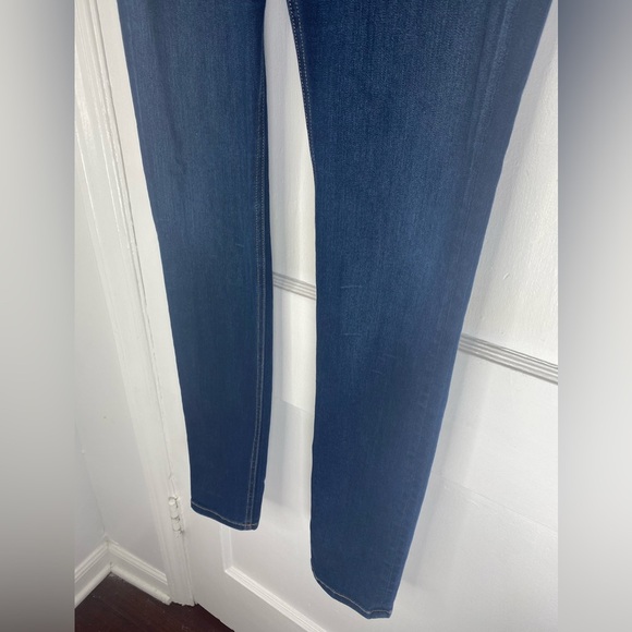 RAG & BONE Bedford Dark Blue Skinny High Rise Denim Jeans Like New. - Picture 3 of 5